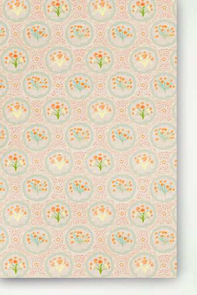 Monica - Orange Burst Wallpaper