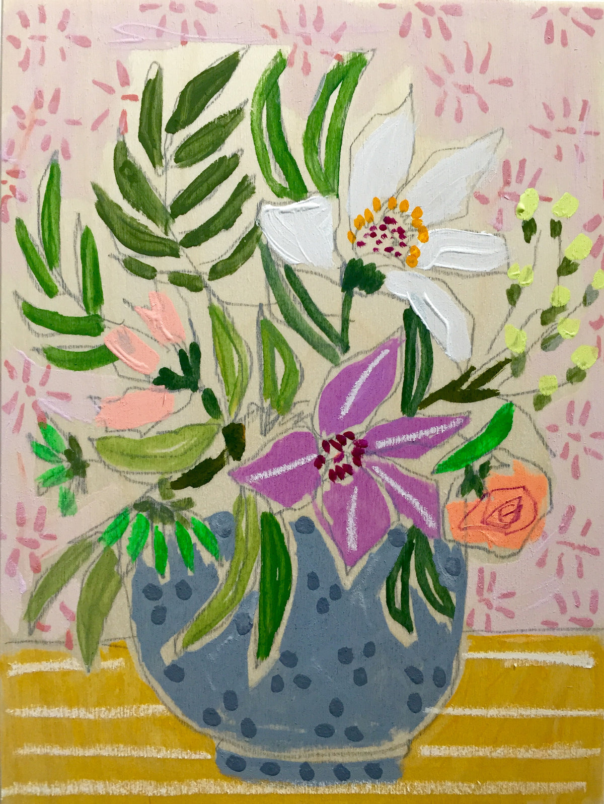 FLOWERS FOR FLORA - 9x12