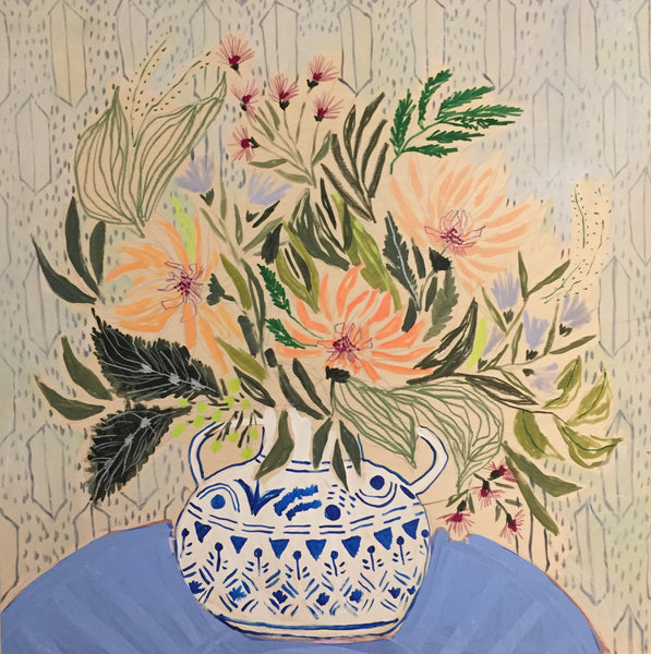 FLOWERS FOR EMMA - 36x36