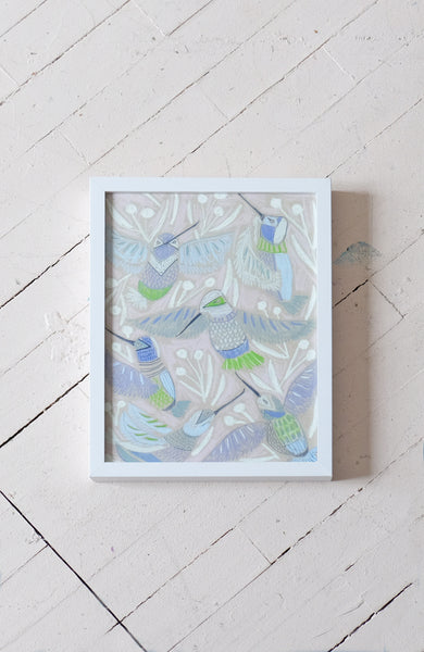 "H" is for Hummingbird - Print