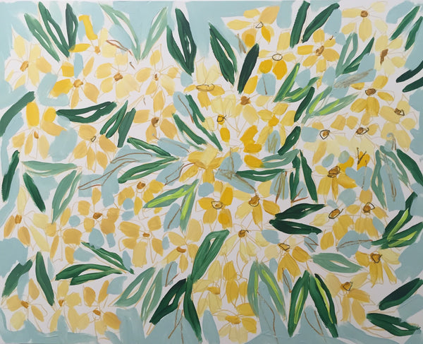 SOUTH CAROLINA STATE FLOWER: FLOWERS FOR MARY ALICE - 16X20