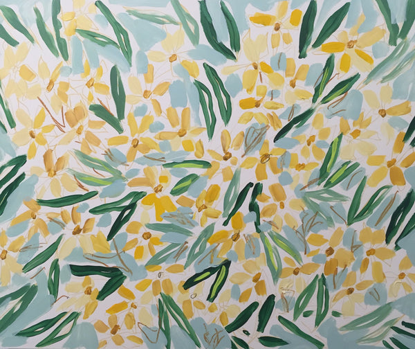 SOUTH CAROLINA STATE FLOWER: FLOWERS FOR CAROLINE - 16X20