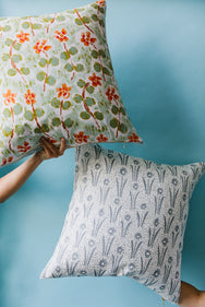 Eila - Misty Green Pillow