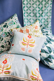 Rebekah - French Blue Pillow