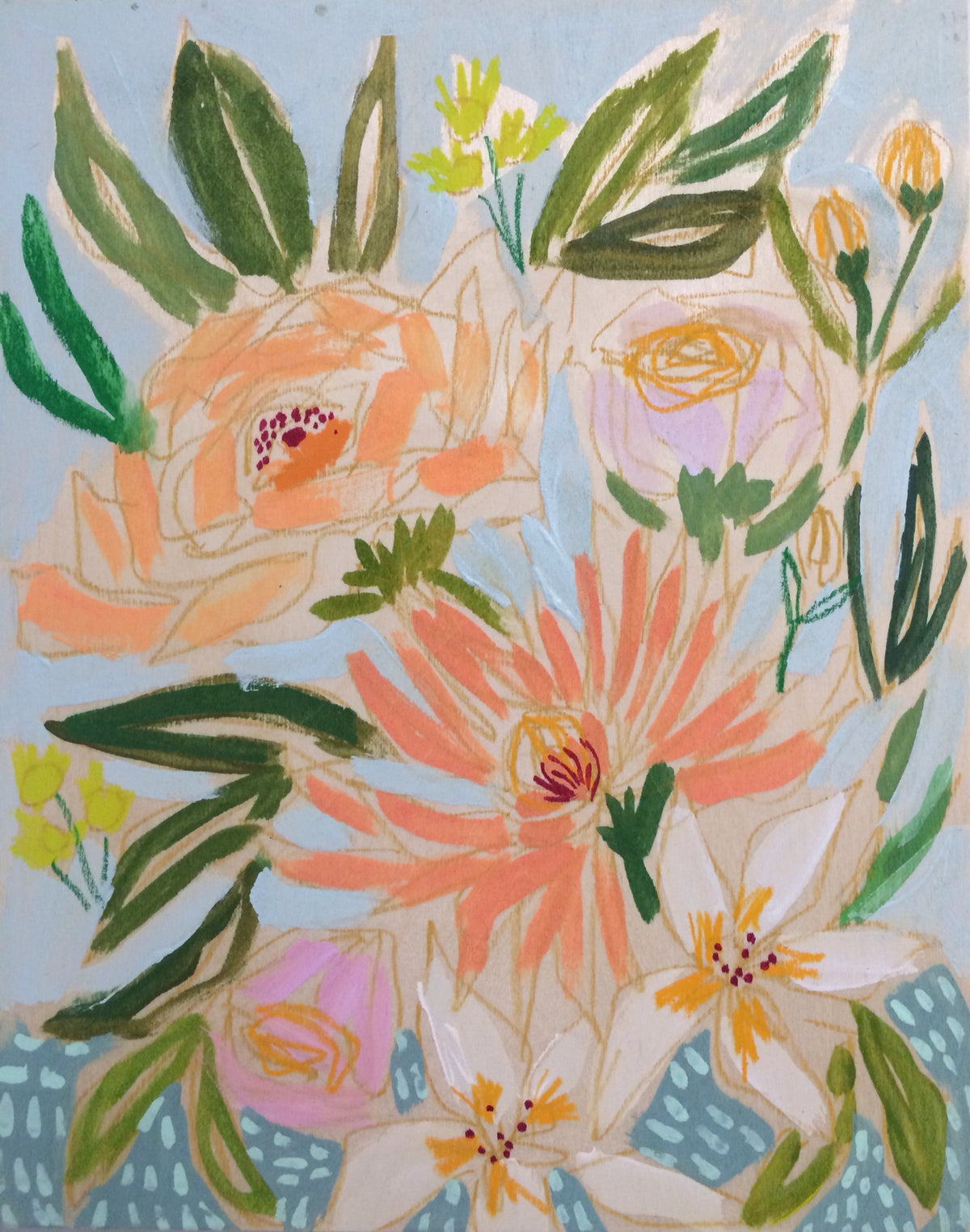 FLOWERS FOR MADDIE - 11X14