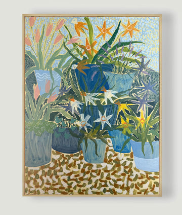 Potted Spring Daffodils No. 8 (36" x 48")