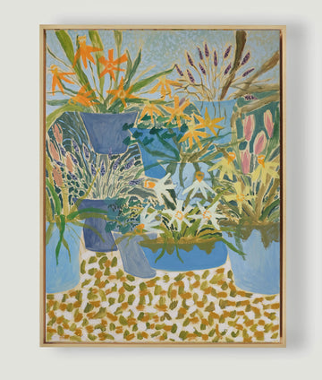 Potted Spring Daffodils No. 1 (36" x 48")