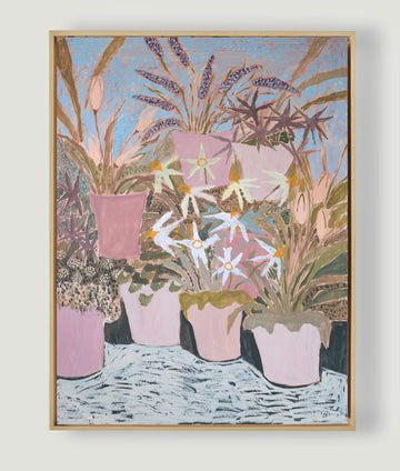 Potted Spring Daffodils No. 2 (36" x 48")