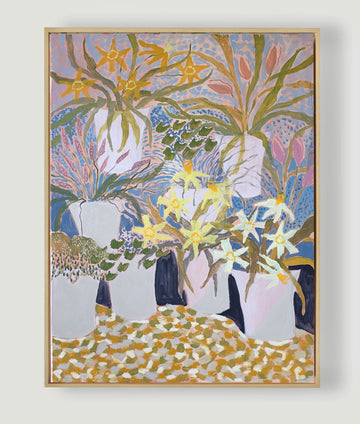 Potted Spring Daffodils No. 3 (36" x 48")
