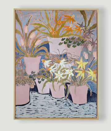 Potted Spring Daffodils No. 4 (36" x 48")