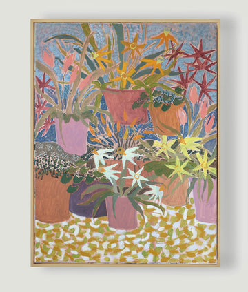 Potted Spring Daffodils No. 7 (36" x 48")