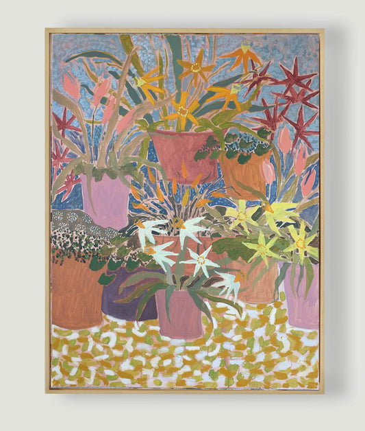 Potted Spring Daffodils No. 7 (36" x 48")