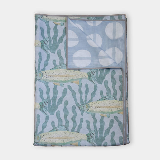 Brooks Ocean Blue Towel