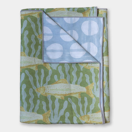 Brooks Moss Green Towel