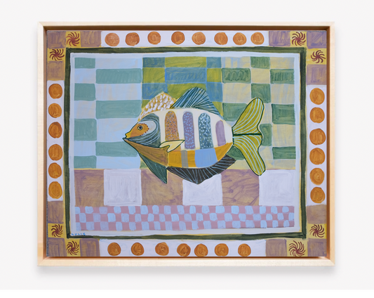 Fish No. 27 - 30 x 24"