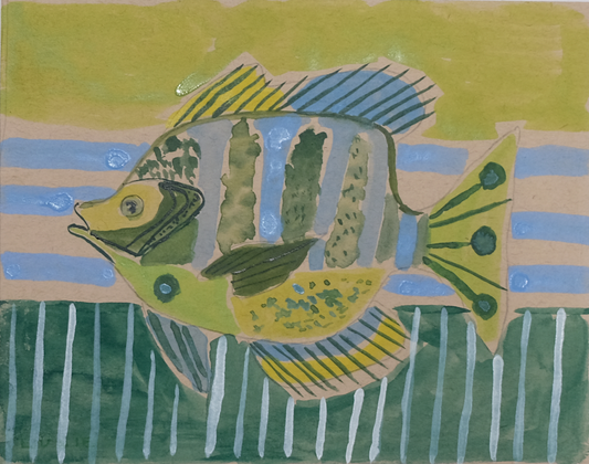 Fish No. 5 - 7 x 5.5"