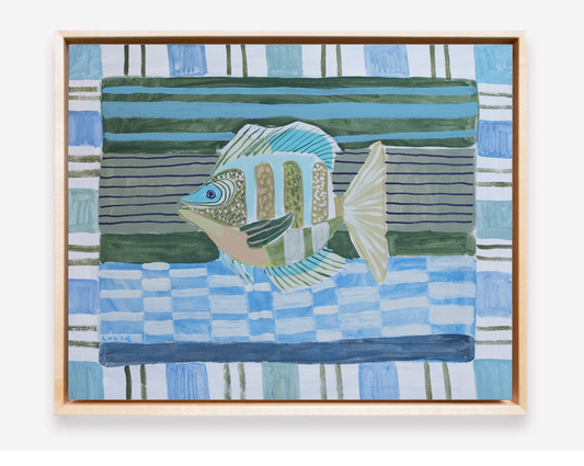 Fish No. 9 - 20 x 16"