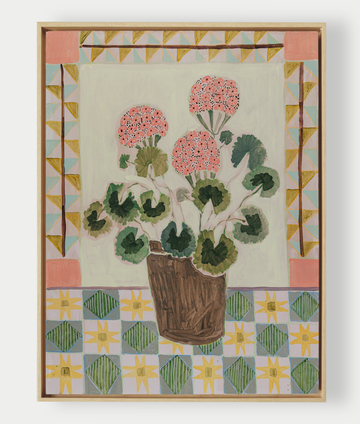 2026 Quilted Geranium No. 10 (24 x 30)