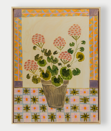 2026 Quilted Geranium No. 2 (30 x 40)