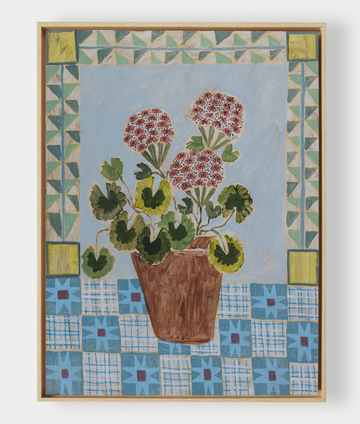 2026 Quilted Geranium No. 3 (24 x 30)
