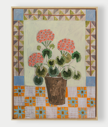 2026 Quilted Geranium No. 5 (24 x 30)