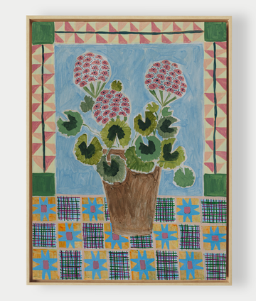 2026 Quilted Geranium No. 7 (24 x 30)
