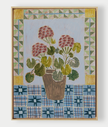 2026 Quilted Geranium No. 8 (24 x 30)