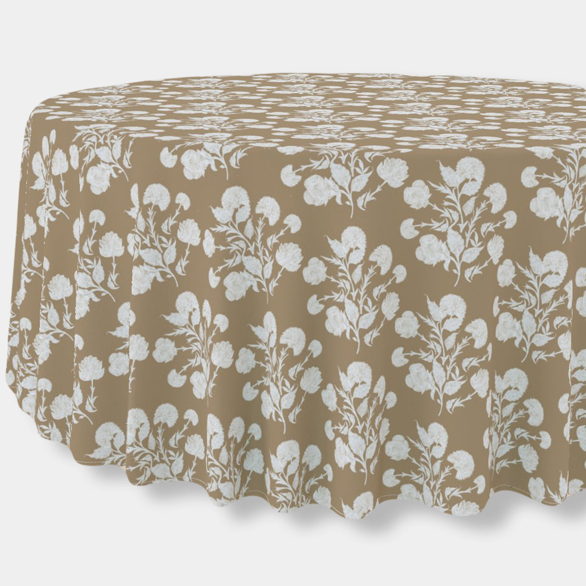 *New* Anna - Fawn Round Tablecloth