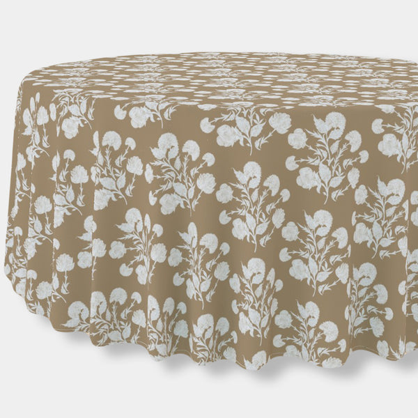*New* Anna - Fawn Round Tablecloth
