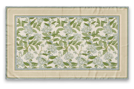 Grier - Blue Hydrangea Scarf