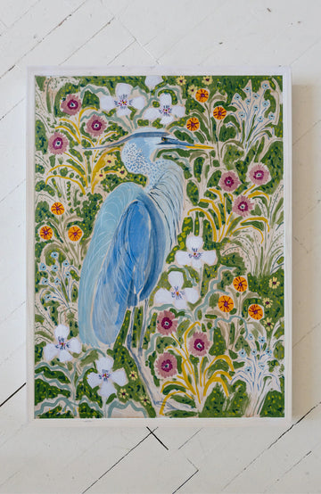 Heron No. 1 - 18 x 24" Print