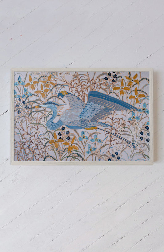 Heron No. 8 - 24 x 36" Print