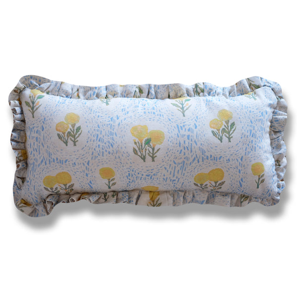 *New* Louisa Ruffle Pillow - 12 x 24"
