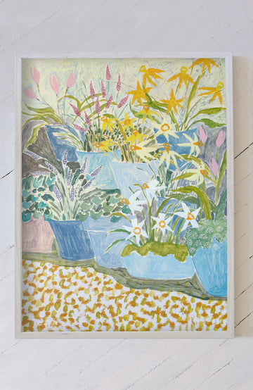 Potted Daffodil No. 1 - 30 x 40" Print