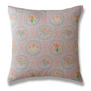 Monica Orange Burst Pillow