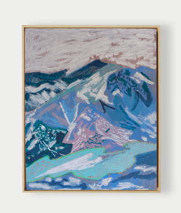 Snowy Mountain No. 1 - 16" x 20"