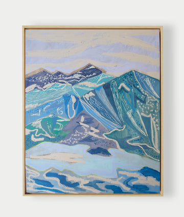 Snowy Mountain No. 13 - 24" x 30"