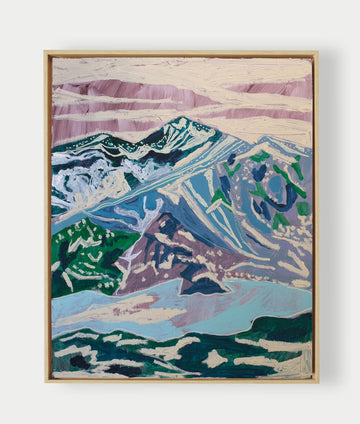 Snowy Mountain No. 2 - 16" x 20"