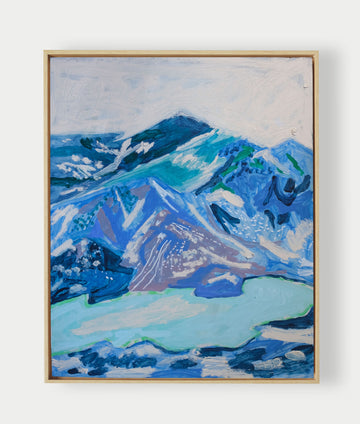 Snowy Mountain No. 4 - 16" x 20"