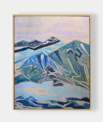 Snowy Mountain No. 9 -  16" x 20"