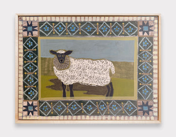 Edward the Sheep 24" x 18"