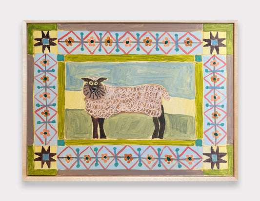 Charlotte the Sheep 24" x 18"