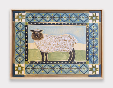 Theo the Sheep 24" x 18"