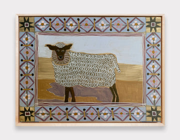 Anne the Sheep 24" x 18"