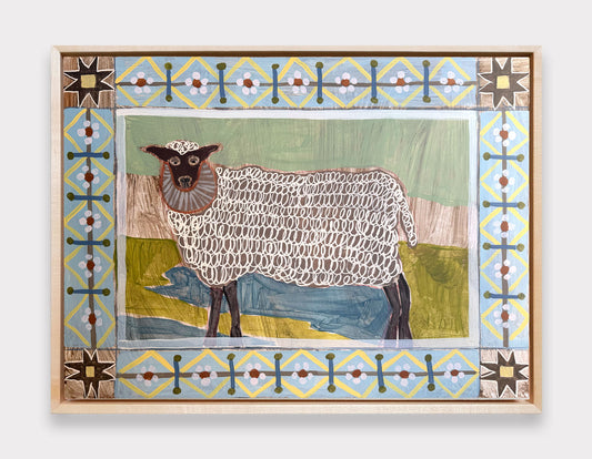Milo the Sheep 24" x 18"