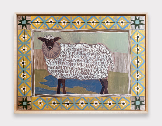 Hank the Sheep 24" x 18"