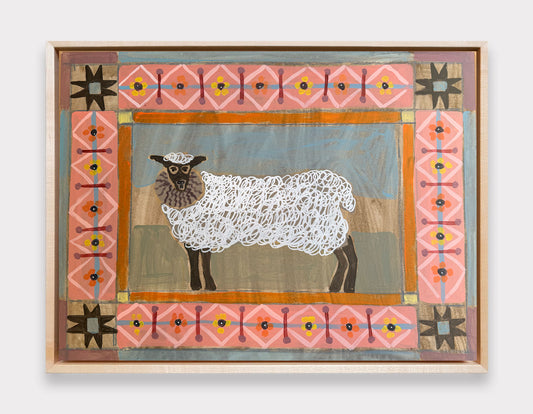 Bonnie the Sheep 24" x 18"