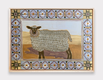 Florence the Sheep 24" x 18"