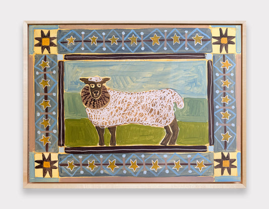 Jimmy the Sheep 24" x 18"