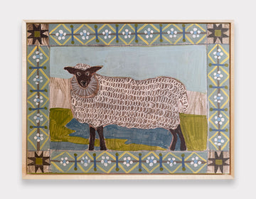 George the Sheep 24" x 18"